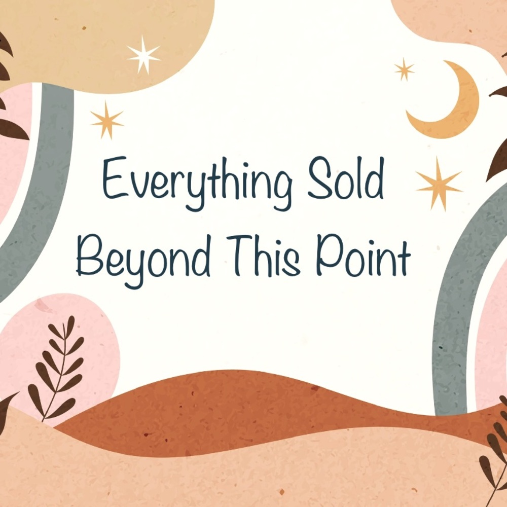 🛍️SOLD ITEMS! Thank you so much for supporting my small business!🙏🏻